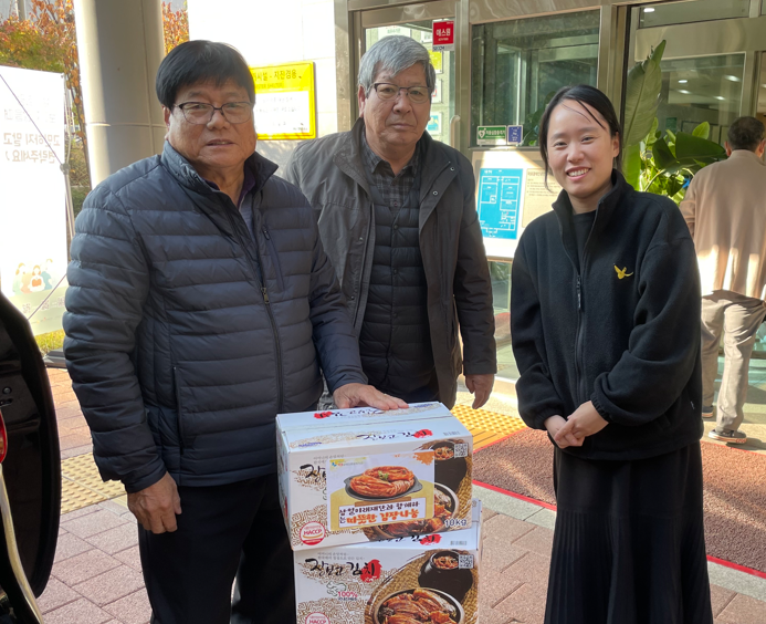 마포구 장애인단체 김장김치 전달 마포구 장애인단체 김장김치 전달