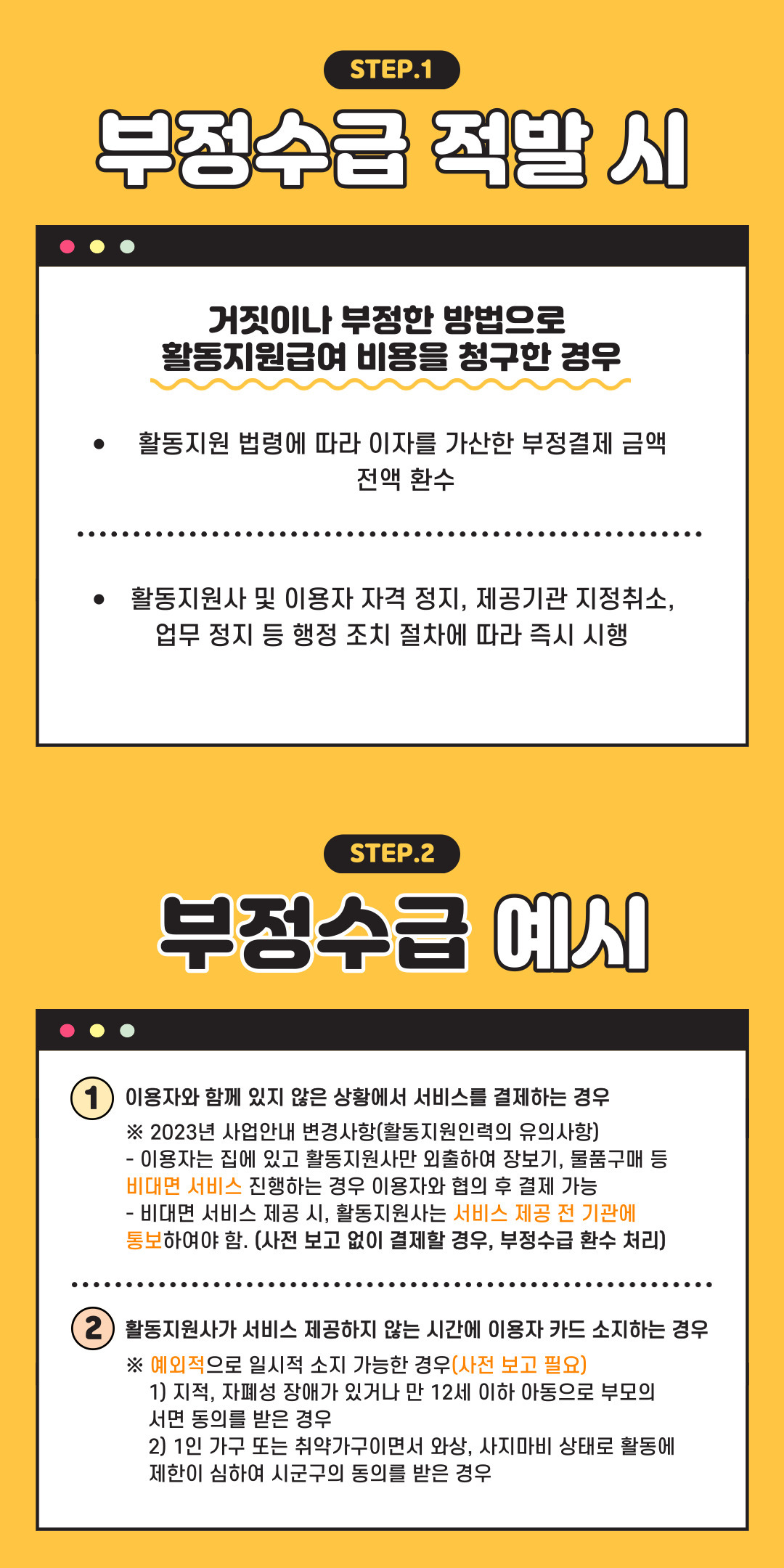 장애인활동지원사업 부정수급 및 이상결제 예방교육 안내 장애인활동지원사업 부정수급 및 이상결제 예방교육 안내
