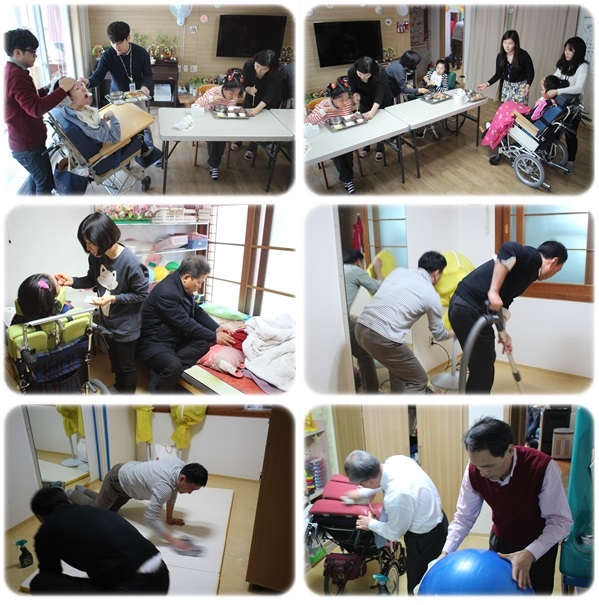 주간보호센터 MBC 임직원 자원봉사활동 주간보호센터 MBC 임직원 자원봉사활동