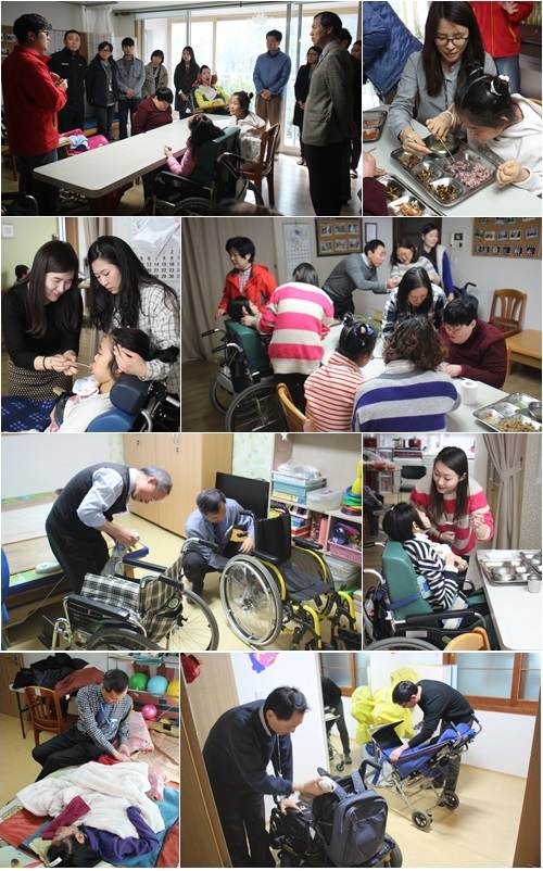 주간보호센터 MBC 임직원 자원봉사활동 주간보호센터 MBC 임직원 자원봉사활동