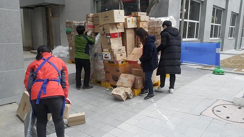 CJ오쇼핑 물품 후원 CJ오쇼핑 물품 후원