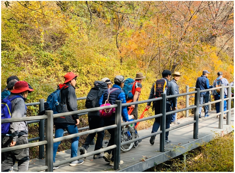 서울산악조난구조대와 함께하는 산행