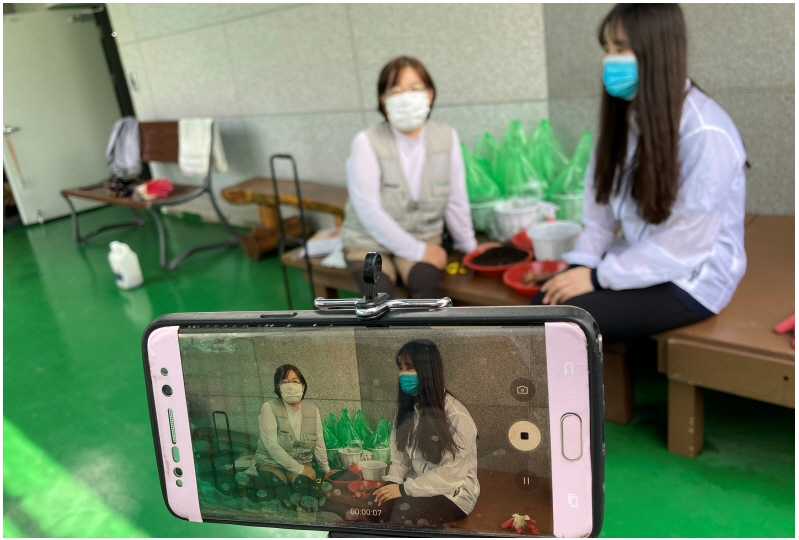 싱싱텃밭, 이제는 집에서 영상으로~