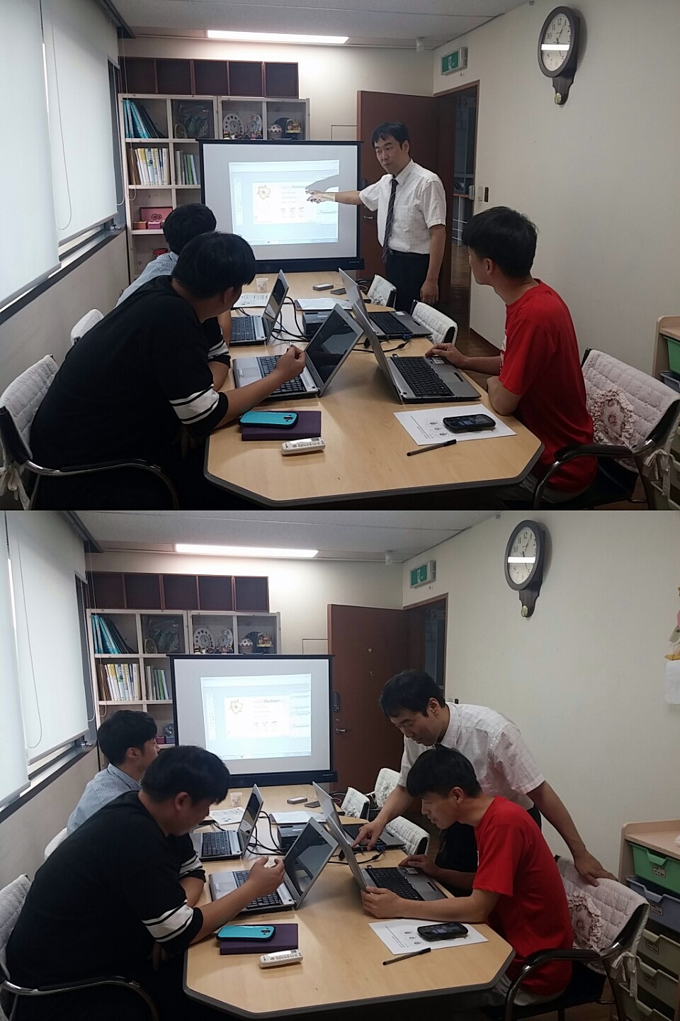직원 일러스트 교육이 진행되었습니다