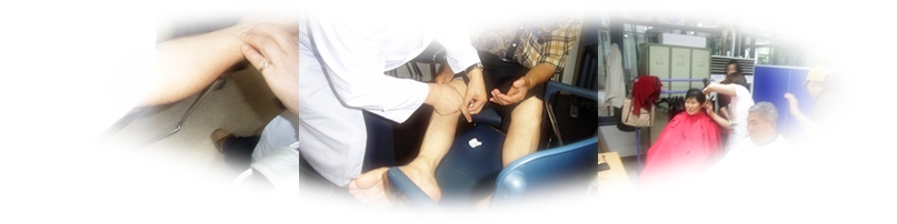 사랑의 향기 가득한 지하강당